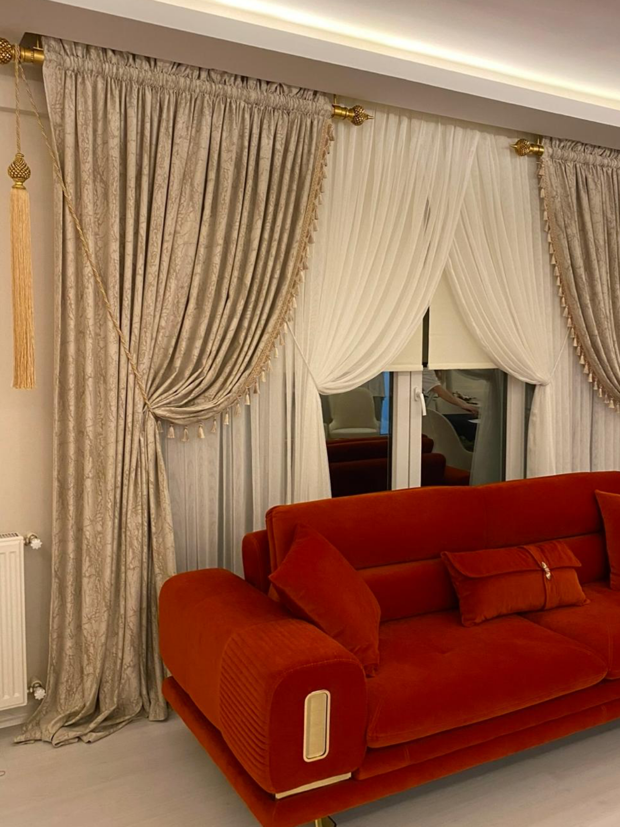 Custom curtains in Dallas, Texas